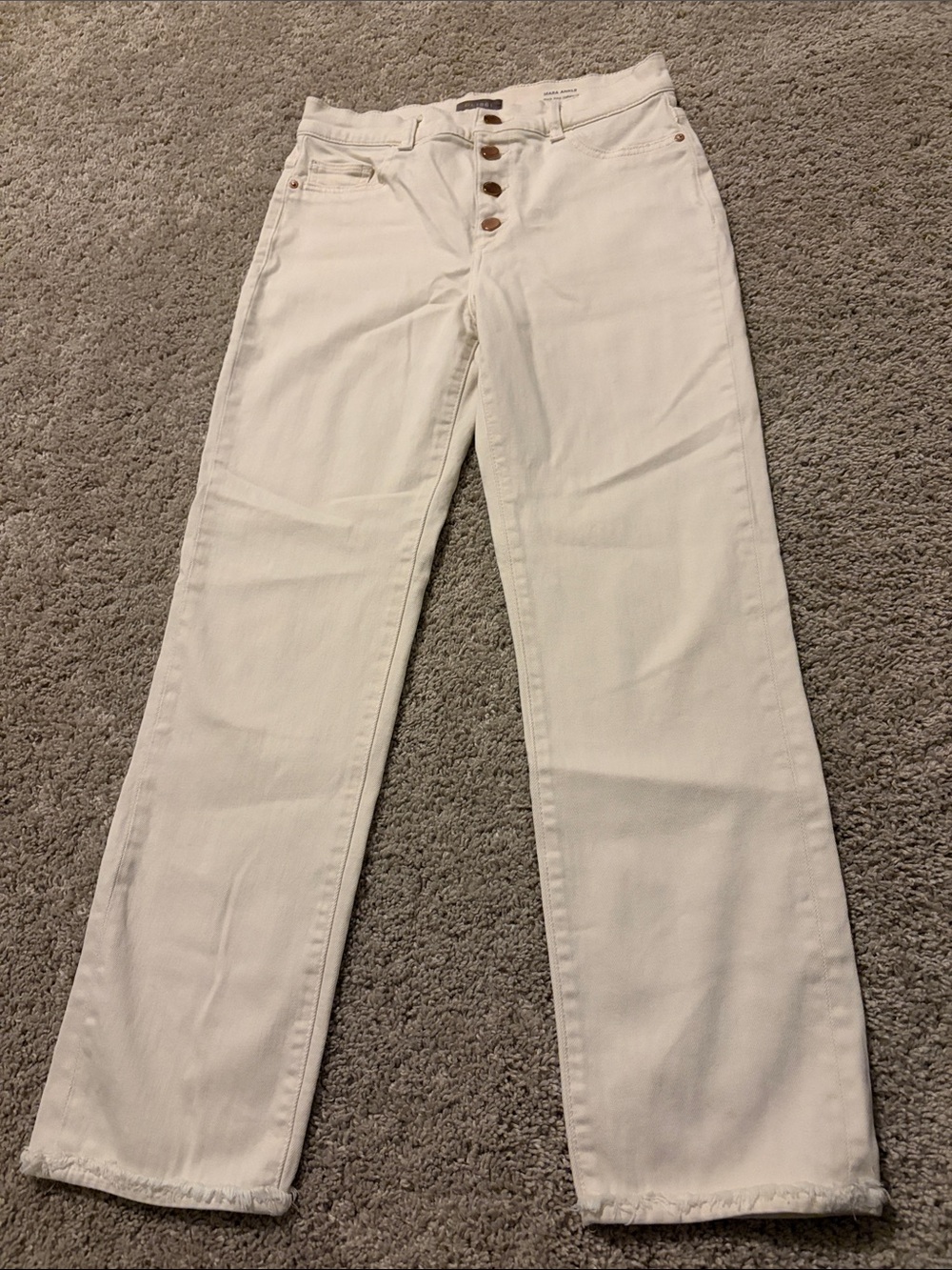 DL1961 Cream Mara Ankle Women's Jeans Size 28